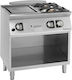 Gas Burner 2 Burners 1 Plate Giorik Unika700 Tg74gtr