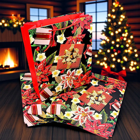Christmas Paper Gift Bag Alexandrino 26x32x10cm 1 Piece 3259