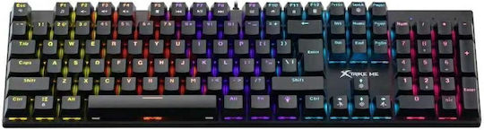 Xtrike Me GK-803 Gaming Keyboard with RGB lighting (International English)
