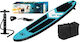 XQ Max Aufblasbar SUP Board mit Länge 2.45m Blau