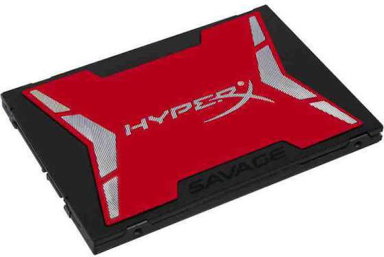 Kingston Savage SSD 480GB Тип 2.5'' Със Свързване SATA III SHSS37A/480G
