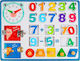 MalPlay Educational Game Letters & Numbers made of Wood