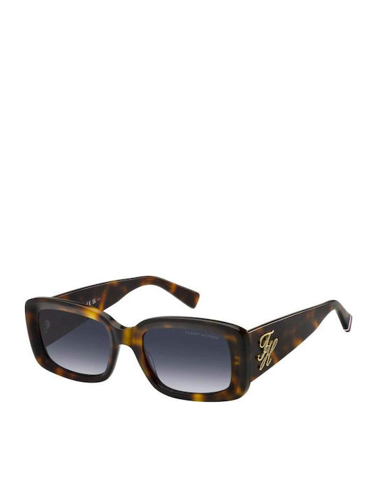Tommy Hilfiger Unisex Γυαλιά Ηλίου με Καφέ Κοκκ...