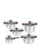 Tefal Daily Cook Set De Oale Din Oțel Inoxidabil 5 Piese