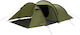 Easy Camp Σκηνή Camping Τούνελ Πράσινη με Διπλό Πανί 3 Εποχών 51x250x130εκ.