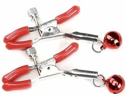 Smd Erster Kontakt Регулируеми Скоби За Зърна Червени Bdsm