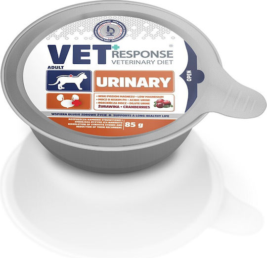 Vet Response Nassfutter für Katzen in Tablett 85gr