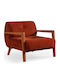Sessel Orange 75x90x75cm