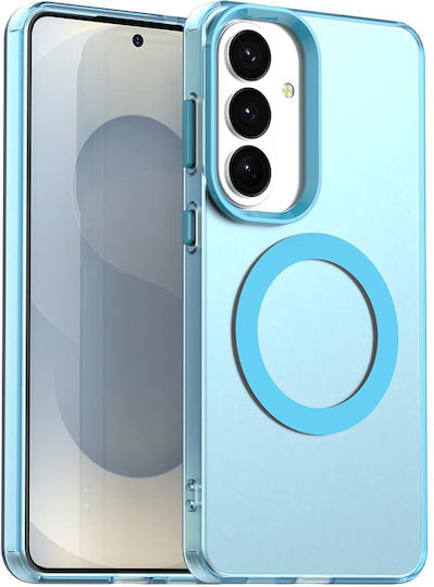 Techsuit Candycase Umschlag Rückseite Kunststoff / Silikon Blau (Galaxy S26)