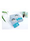 Dimcol Σετ Βρεφικές Πετσέτες 2τμχ Cloudy Bear Sky Blue Βάρους 400gr/m²