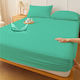 Pucioasa Protecție pentru Saltea Set cu Fețe de Pernă Queen Waterproof Verde 160x200cm