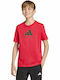 Kids' T-shirt Red Camo Train