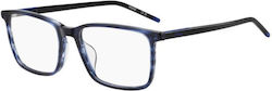 Boss Men's Prescription Eyeglass Frame Blue HG ...