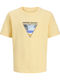 Kinder-T-Shirt Gelb