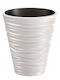 Prosperplast Flower Ghiveci Plastic Alb 38.8x38.8εκ.