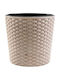 Prosperplast Flower Ghiveci Rattan Maro 31x31εκ.