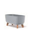 Prosperplast Саксия Пластмаса Light Gray 58x24x23.5см.