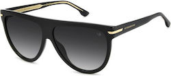 Victoria Beckham Black Sunglasses With Horn-Rimmed Frame Victoria Beckham Black Sunglasses With Horn-Rimmed Frame