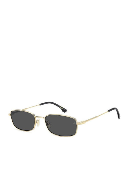 Victoria Beckham Unisex Sonnenbrillen mit Goldenem Metallrahmen