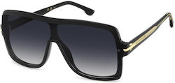 Victoria Beckham Sonnenbrillen Schwarze mit Horn umrandetem Rahmen