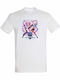 Kids' T-shirt White Kpop Huntrix, Saja Girls Anime, Saja Boys Girls Bands, Demon Hunter Design