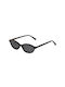 AV Sunglasses Vera Unisex Sunglasses with Black Plastic Frame and Black Polarized Lens 9013_59175