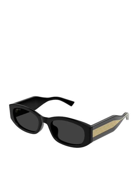Gucci Unisex Γυαλιά Ηλίου με Μαύρο Κοκκάλινο Σκ...