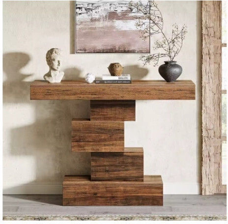 Solid Wood Console Table L108xW30xH80cm