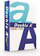 Double A White Copier Paper A4 90gsm 500 Sheets Ream Class A Double A Color Print