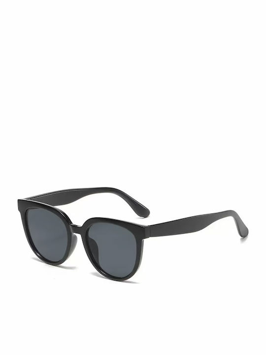 King Unisex Γυαλιά Ηλίου με Μαύρο Σκελετό και Μαύρο Polarized Φακό SUNKI345-SN014