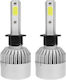 Lămpi Autoturismului S2 / H1 Canbus LED 6500K Alb rece 12-24V / 36V 36W 2buc