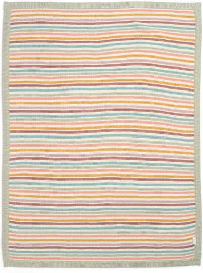 Mamas & Papas Blanket Nursery Swaddling Blankets Knitted Multicolour 70x90cm