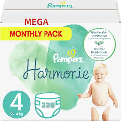 Harmonie No. 4 για 9-14kg 228τμχ Harmonie No. 4 για 9-14kg 228τμχ