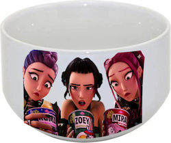 Ceramic Baby Bowl Kpop Demon Hunters