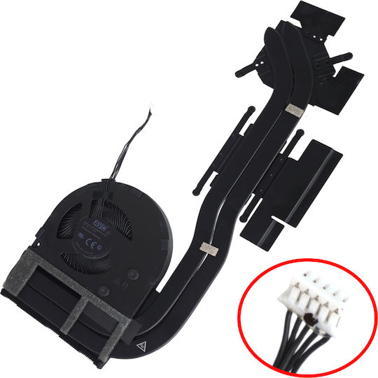 Лаптоп Вентилатор Cpu Cooling Fan Lenovo Thinkpad P15v Gen 3 21d8 21d9 T15p Gen 3 21da 21db 5h41b77308 Bapa0908r2hy001 5h41b77309 5h41b77313 Heatsink 5pin Код 81658