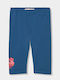 Kinderleggings Capri Blau