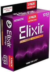 Elixir Nanoweb Einstellen Akustikgitarrensaiten...