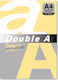 Double A Colored Paper Copier A4 80gsm 100 Sheets Pack Double A Pastel Butter