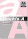 Double A Colored Paper Copier A4 80gsm 100 Sheets Pack Double A Pastel Pink