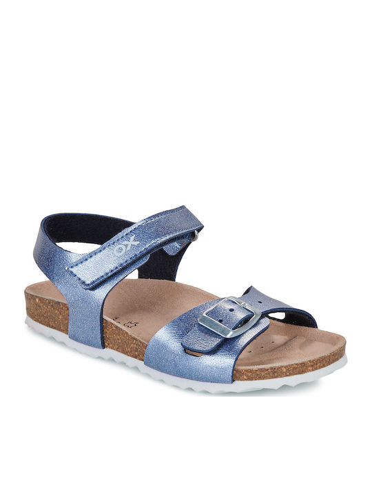 Geox Παιδικά Πέδιλα J Adriel Μπλε