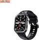 Moxom Mx-wh25 Smartwatch 2.01” Calls GPS 100+ Sport Modes Waterproof 10m & Health Tracker Black
