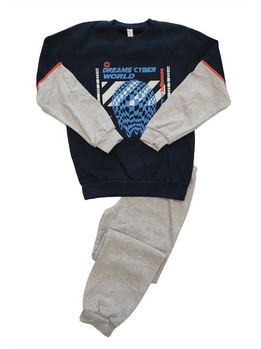 Dreams by Joyce Kids' Pajamas Dark Blue-Grey