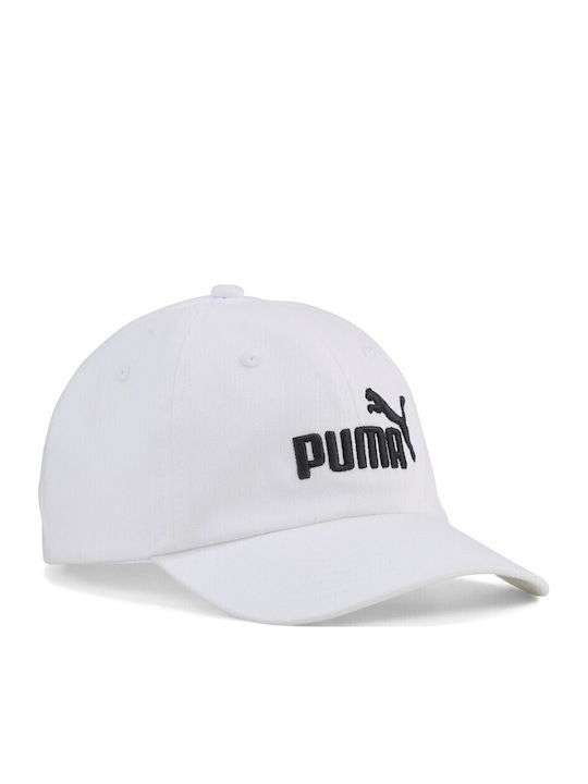 PUMA Παιδικό Καπέλο Jockey Υφασμάτινο Λευκό