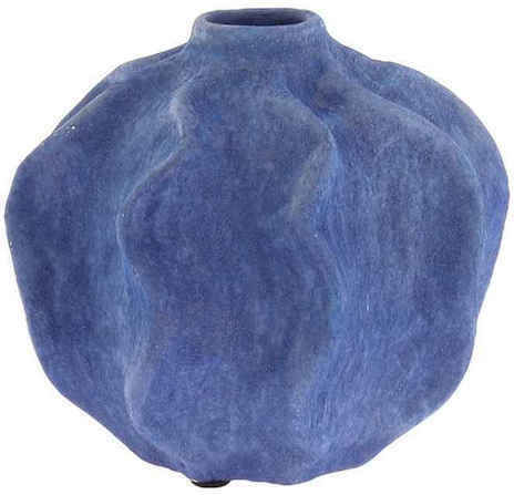 Beauty Home Διακοσμητικό Βάζο Κεραμικό Olya Μπλε Y11.5cm
