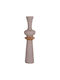 HomeMarkt Dekorative Boden-Vase Beton Nebula Braune 17xH45cm