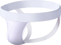 Kinksters Ανδρικό Εσώρουχο Jockstrap Λευκό