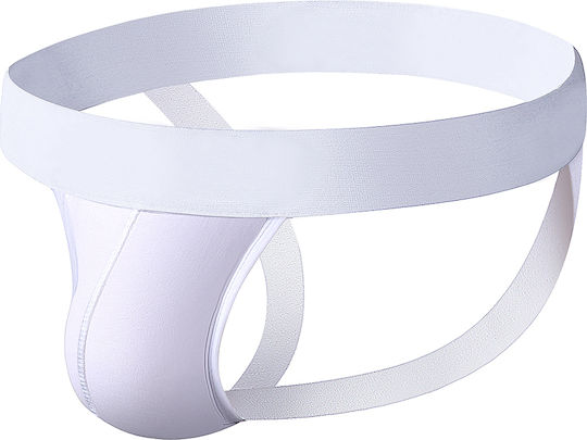 Kinksters Ανδρικό Εσώρουχο Jockstrap Λευκό