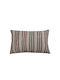 InTheBox Μαξιλάρι Καναπέ Soft Joy Πολύχρωμο Μπεζ Καφέ 40x60εκ.