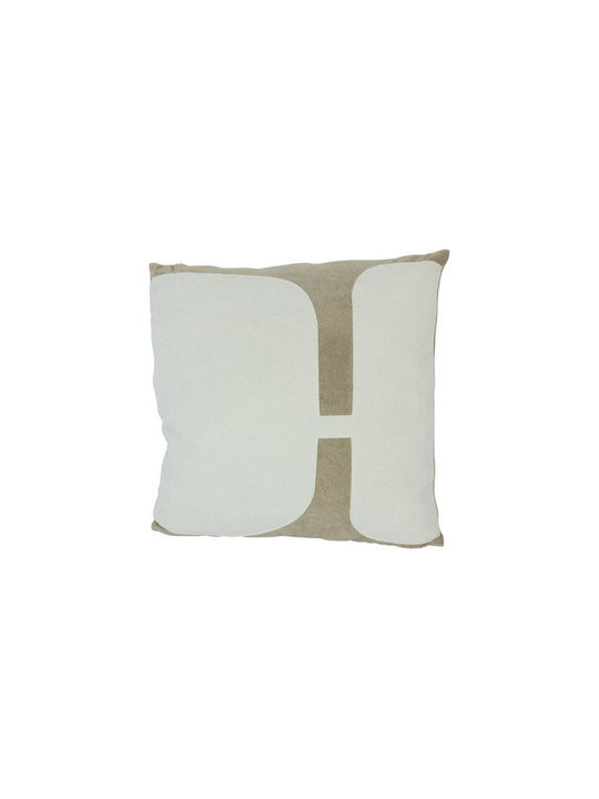 Atmosphera Sofa Cushion White/Beige 45x45cm