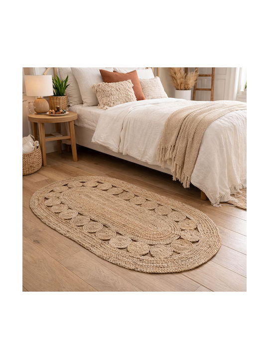 Ankor Χαλί Καλοκαιρινό από Γιούτα 60x120cm